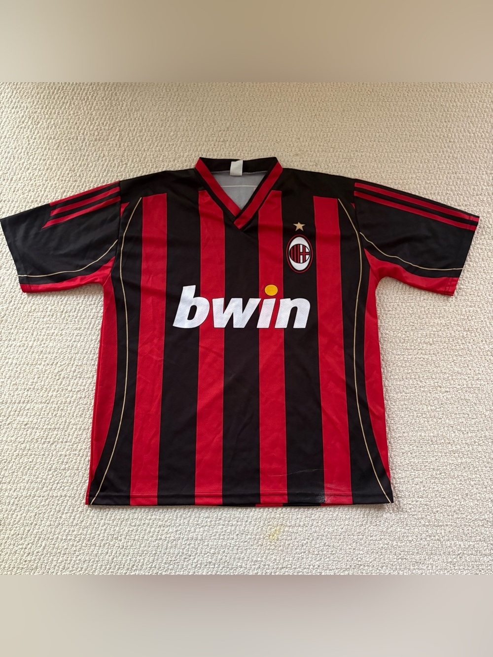 Retro 2000s AC Milan Kaka Home Jersey